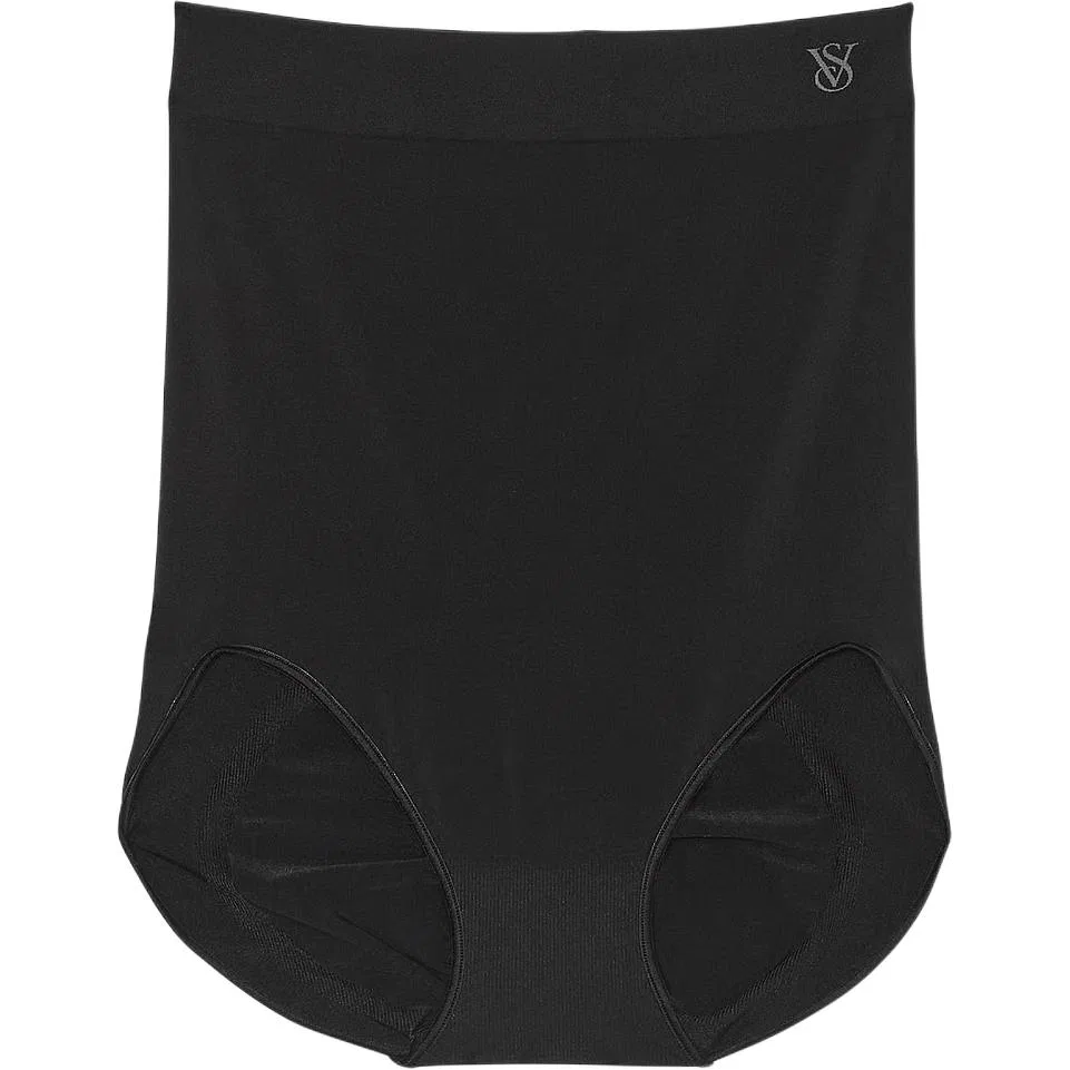 Корректирующие трусы высокой талии Victoria's Secret Black