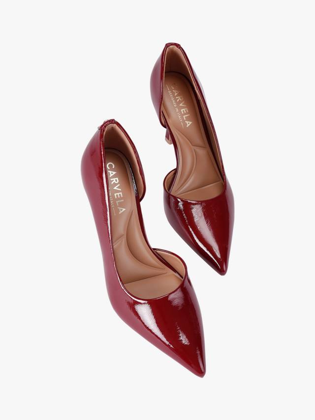 Corletta D'Orsay туфли-лодочки на каблуке Carvela, Red Patent — фото 3