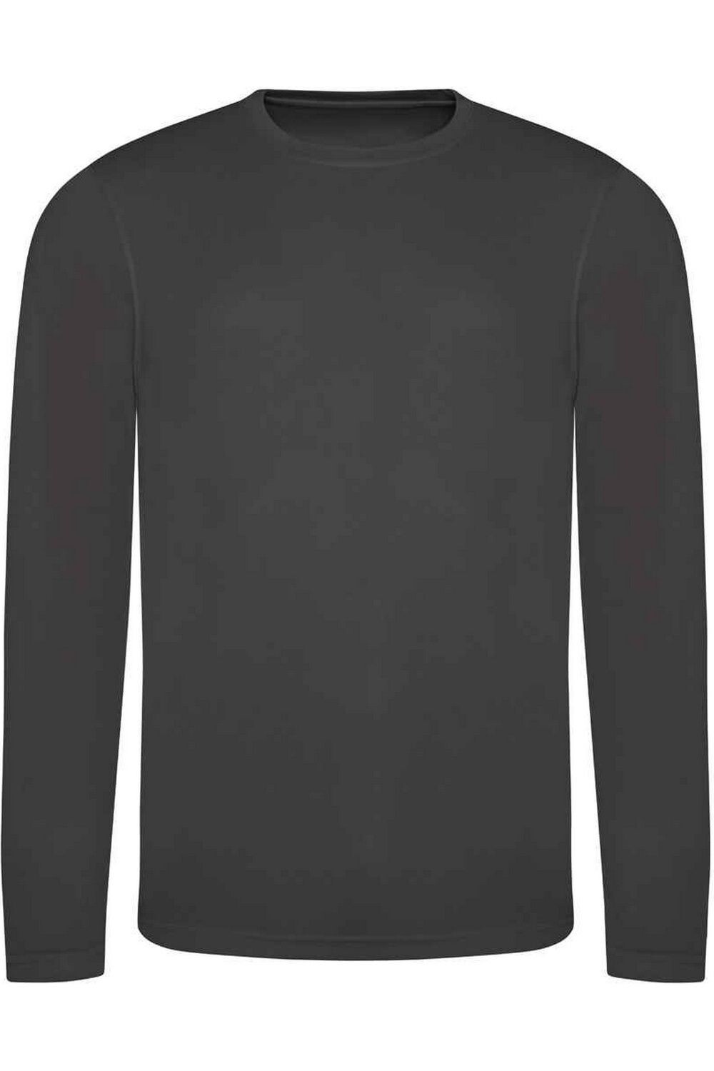 

Лонгслив AWDis Cool Moisture Wicking, темно-серый