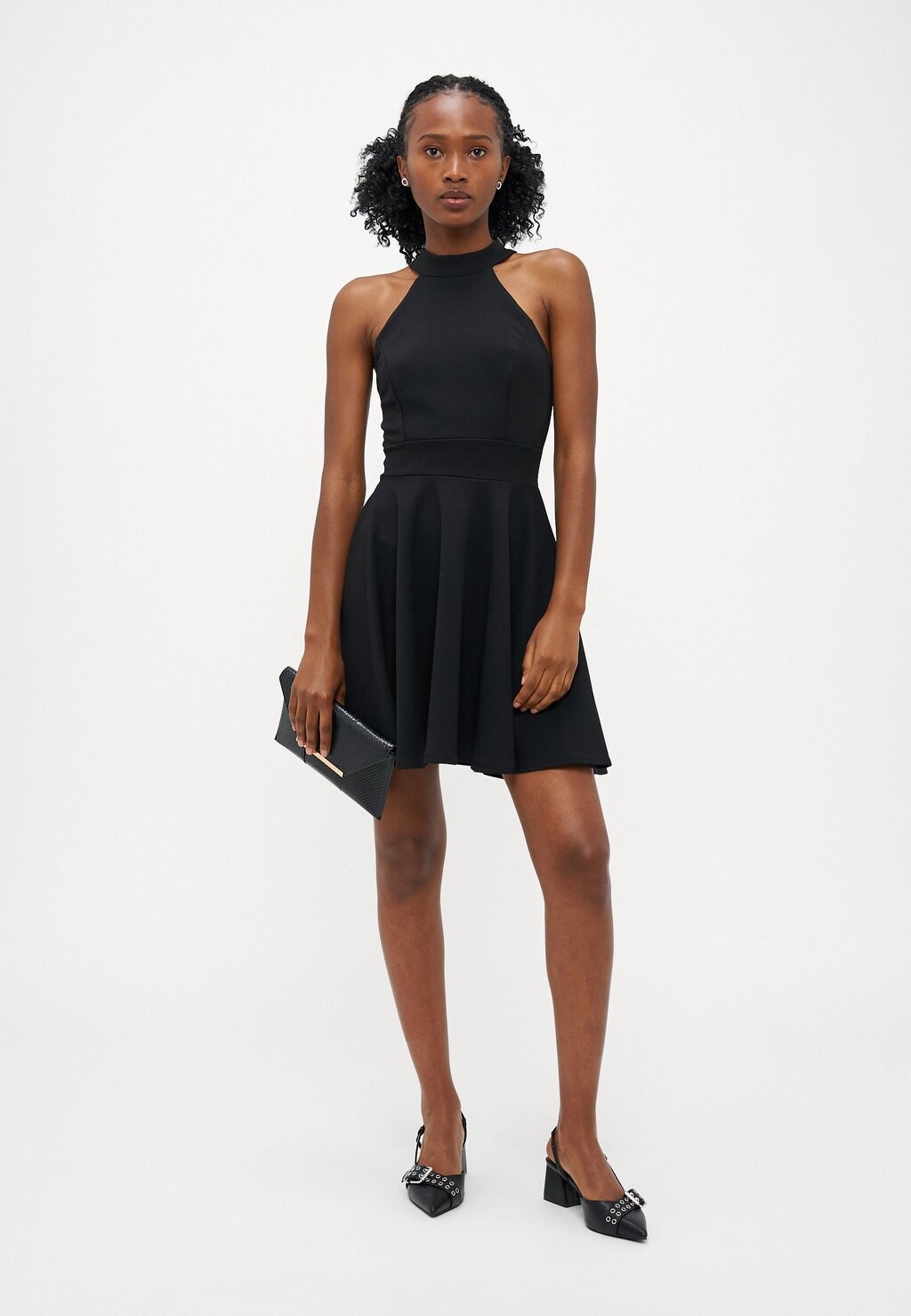 

Коктейльное платье / Вечернее платье RUBY HALTER NECK SKATER WAL G PETITE, черный