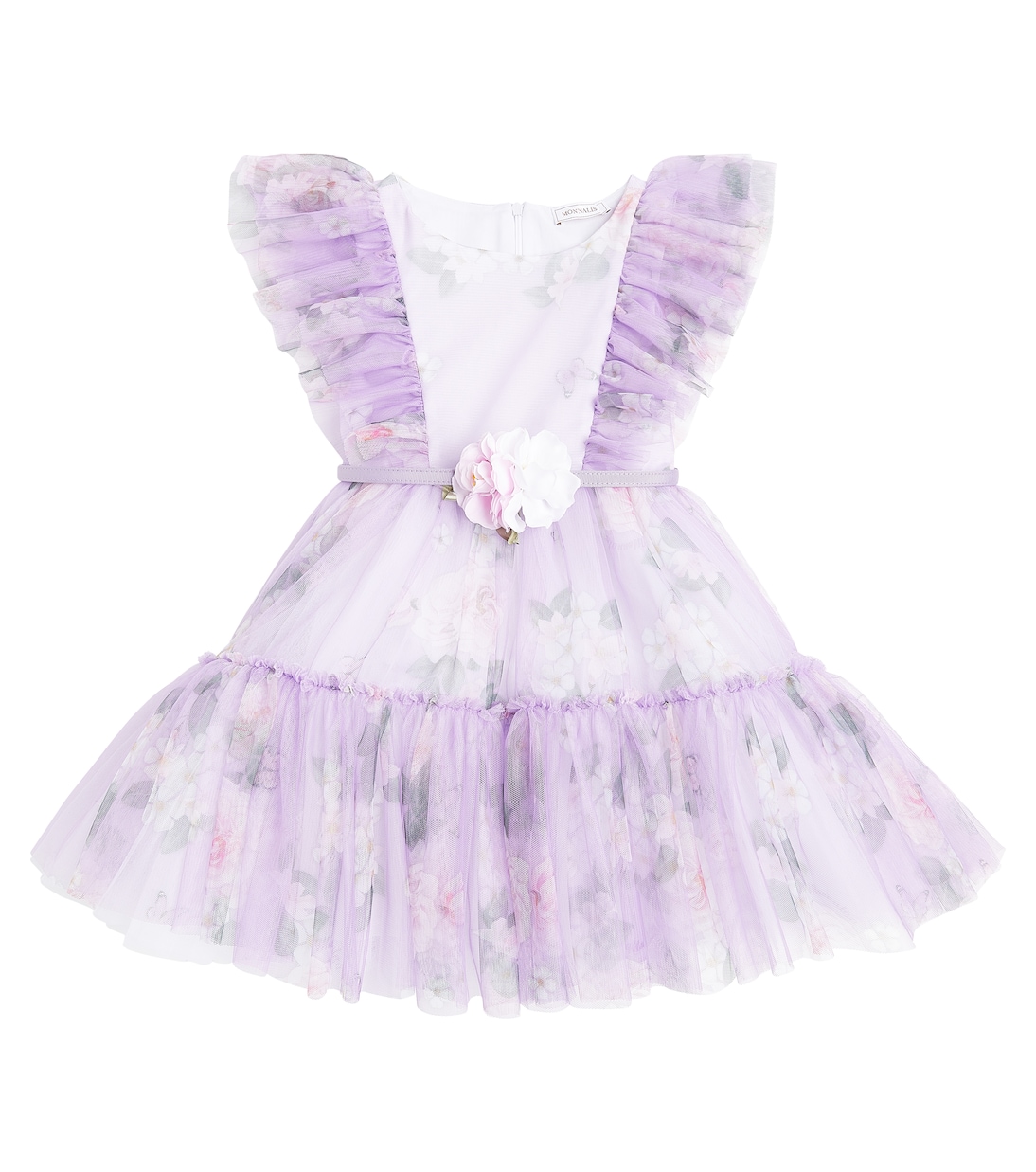 

Платье из цветочного тюля Monnalisa, Glicine