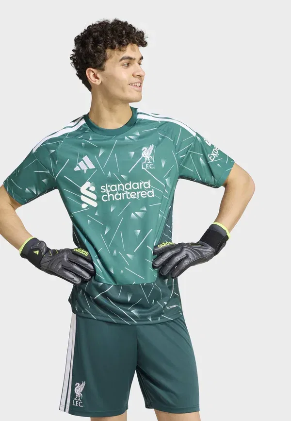 Футболка вратарская Liverpool FC 26/27 Adidas Performance, благородный зеленый