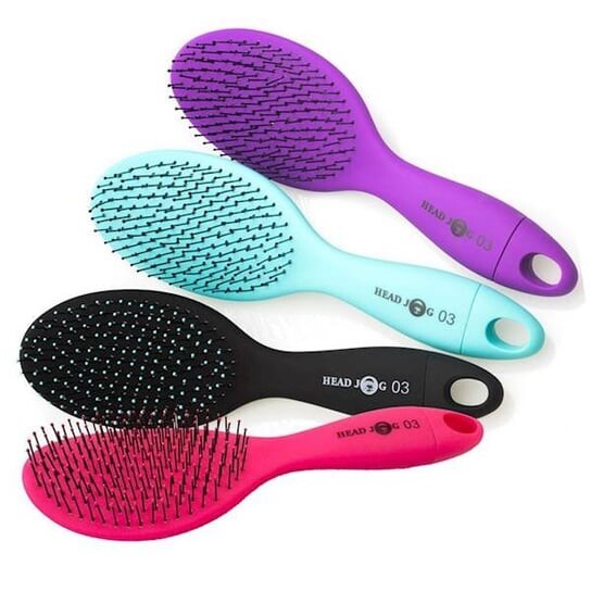 Овальная кисть Фиолетовая кисть Head Jog 03, Hair Tools — фото 4