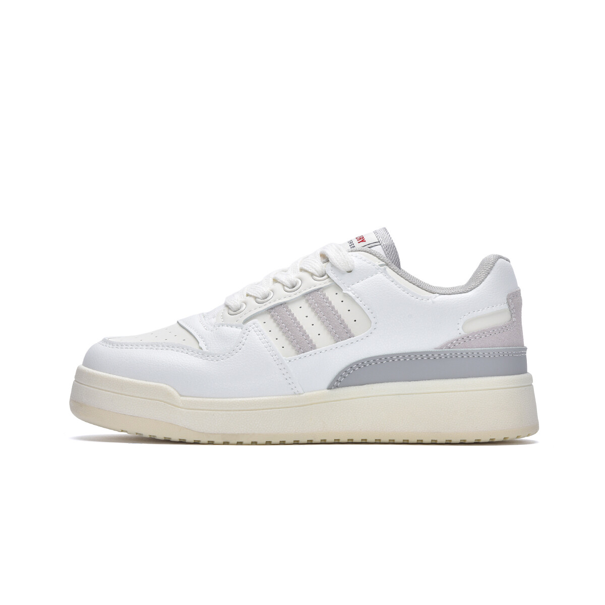 

Кроссовки MISTERY Skateboarding Shoes Unisex Low-top, белый/хаки