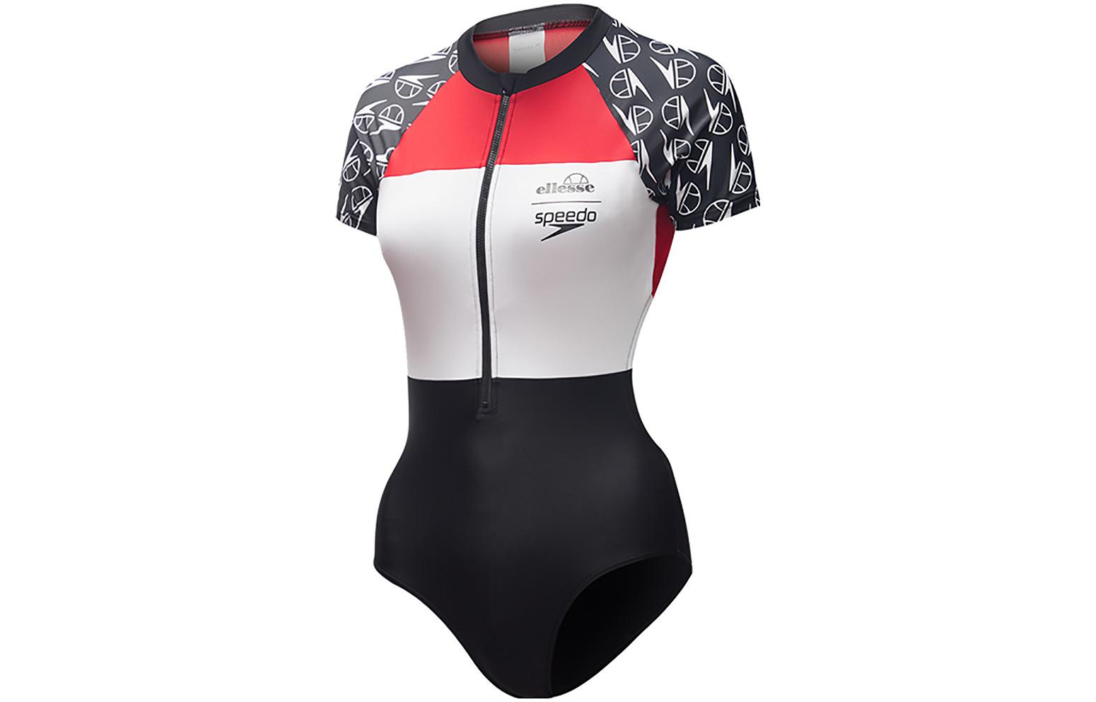 

Speedo Купальники Ellesse X One Piece женские красный белый черный мультиколор
