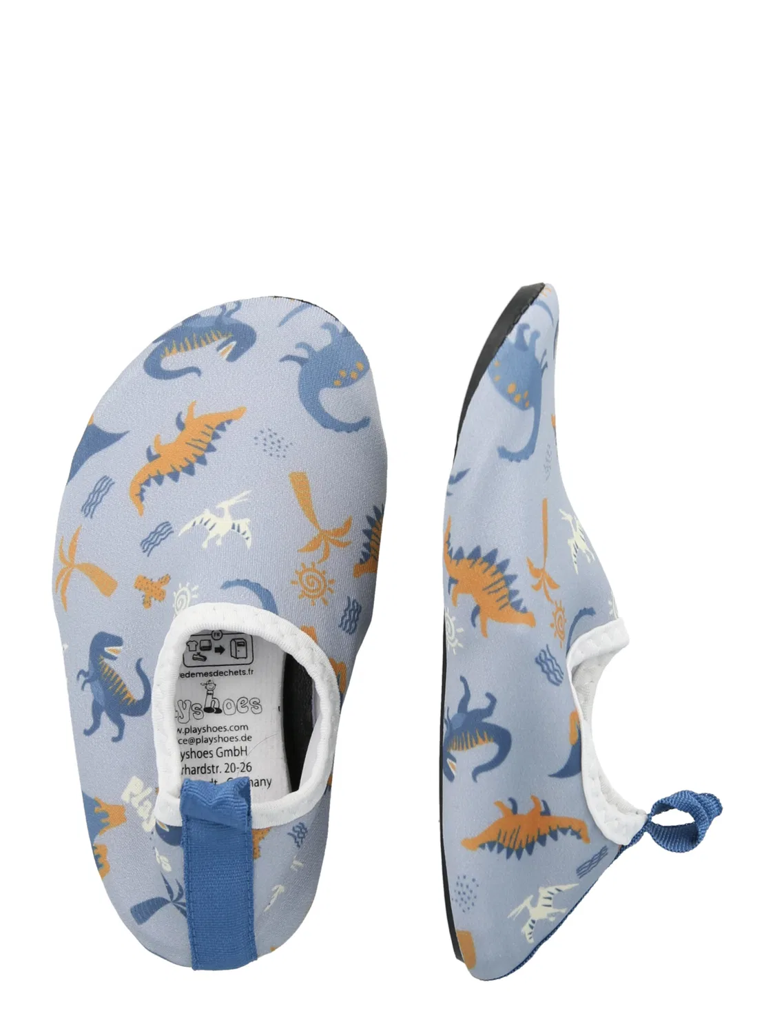 Обувь для пляжа и бассейна Meeresfreunde Playshoes, Blue/Dusty Blue — фото 2