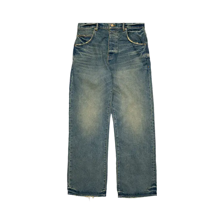

Джинсы PURPLE BRAND Relaxed Vintage Dirty 'Light Indigo', синий