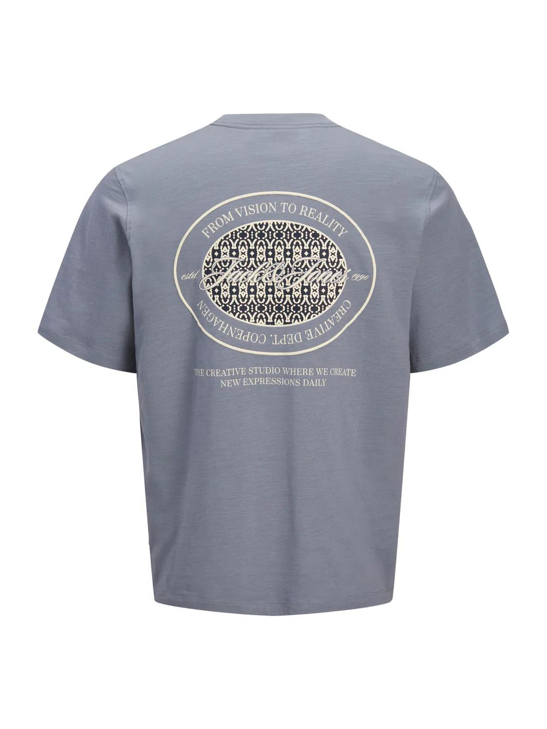 Футболка 'JORCASSIS' Jack & Jones Junior, Dusty Blue — фото 2