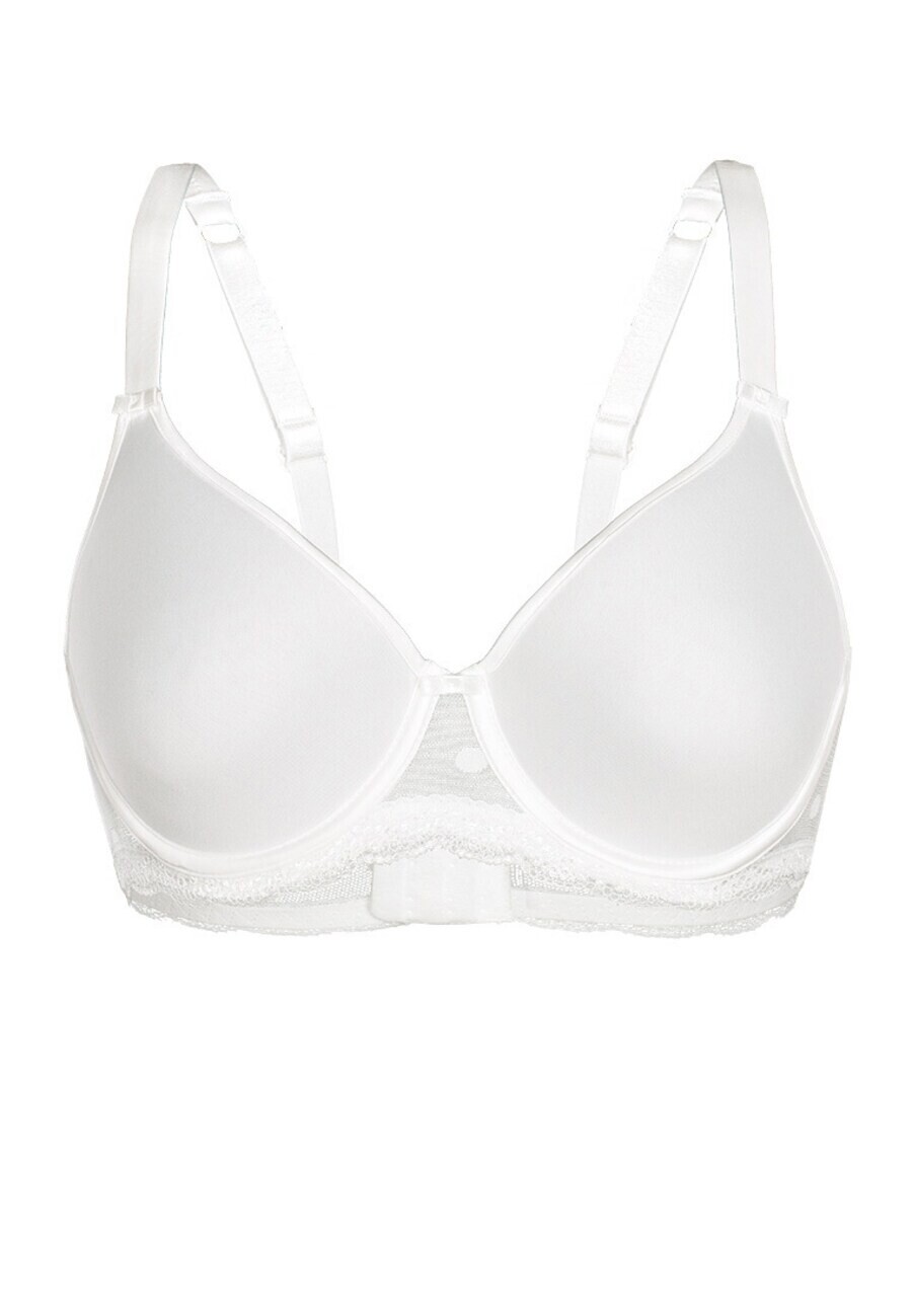 

Бюстгальтер на косточках sassa T-shirt Bra DOTTED MESH, слоновая кость