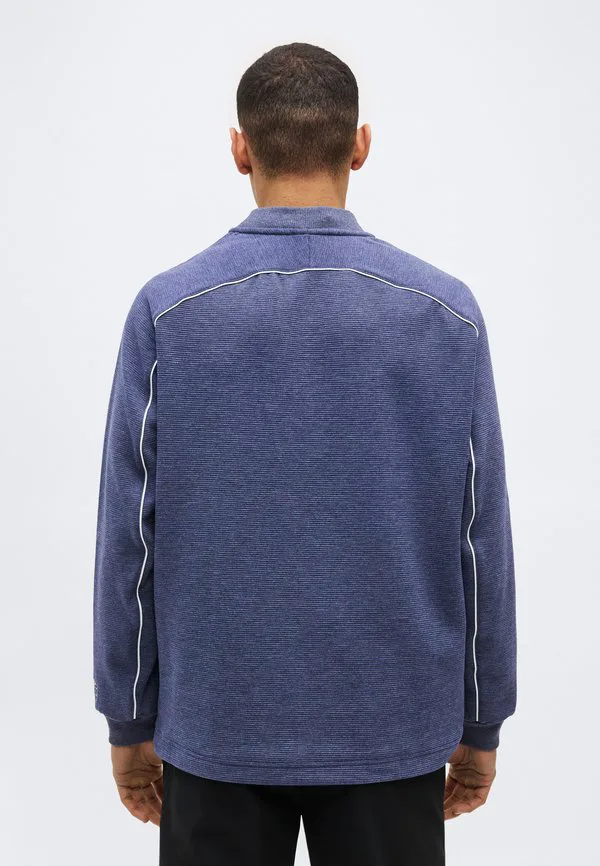 Флисовый джемпер par с молнией на половину длины Nike Golf, College Navy/White/Thunder Blue/Black — фото 3
