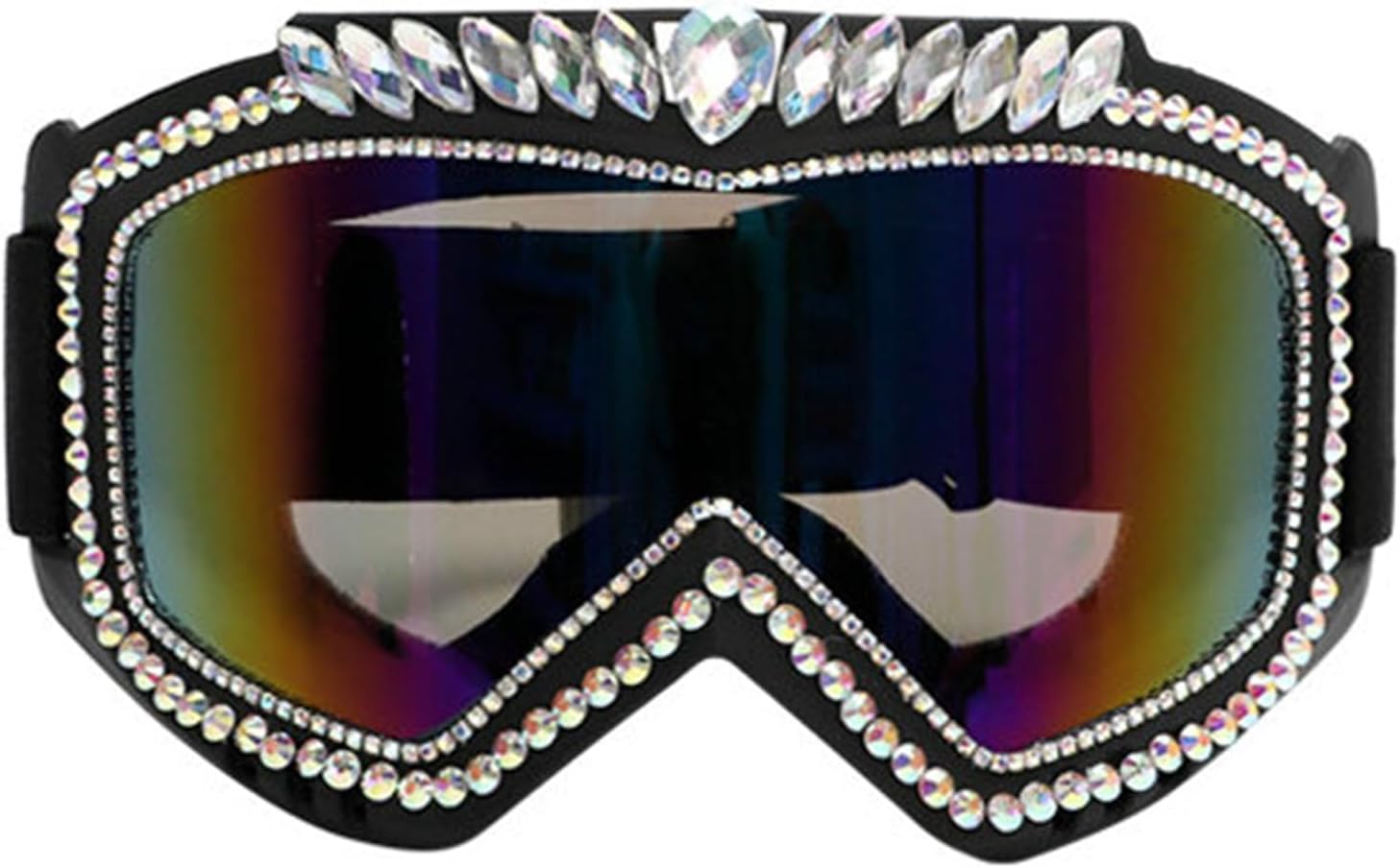 

Willochra Большие солнцезащитные очки для катания на лыжах с бриллиантами, женские спортивные солнцезащитные очки с блестками, роскошные солнцезащитные очки-комбинезон со стразами F27, C4
