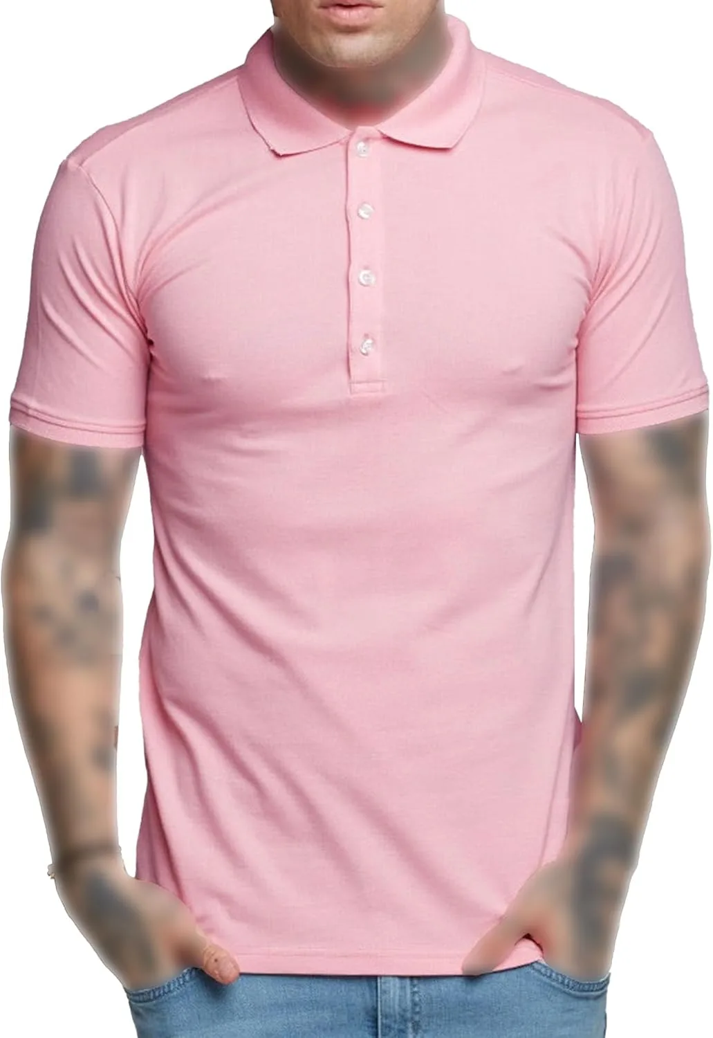 

Мужская поло для гольфа Slim Fit SWJGLITTR