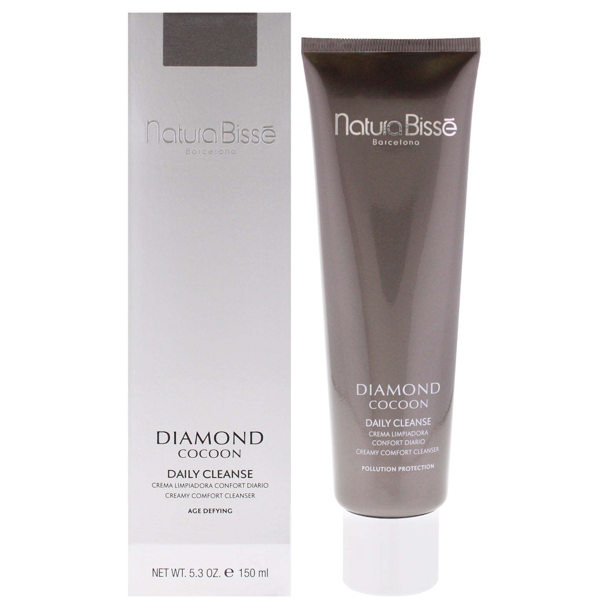 Средство для снятия макияжа Natura Bisse — Очищающее средство для лица Diamond Cocoon Daily Cleanser от для женщин - , прозрачный, 150 мл