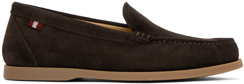 

Коричневые лоферы Nadim Bally