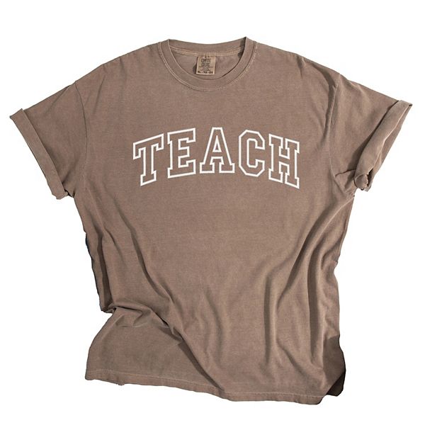

Футболка с вышивкой и окраской teach garment dyed Simply Sage Market, Espresso, Зеленый, Футболка с вышивкой и окраской teach garment dyed Simply Sage Market, Espresso
