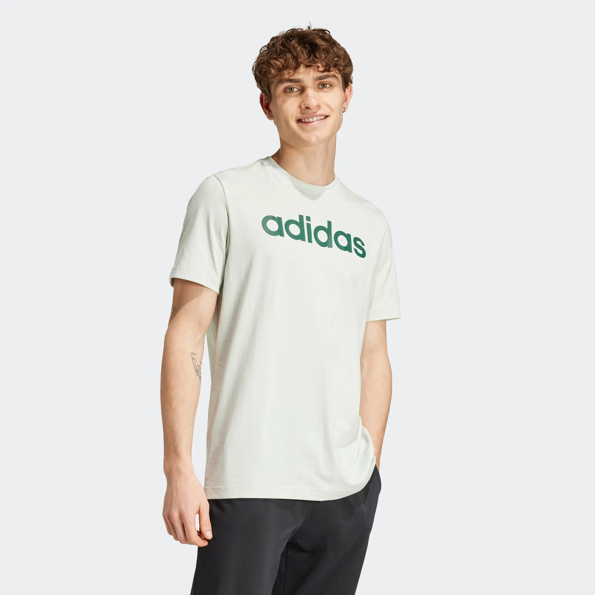 

Футболка Adidas Sportswear "M LIN SJ T", зеленый