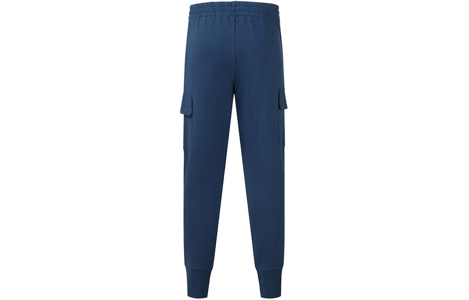 EMPORIO ARMANI ФВ22 Вязаные спортивные штаны Men's Sea Blue — фото 4