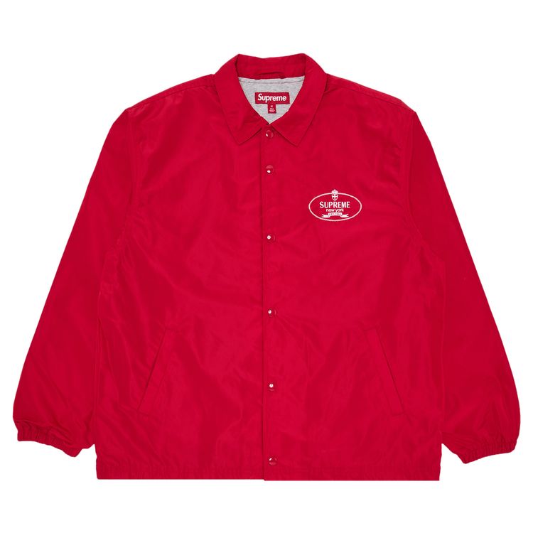 

Куртка Supreme Crest Coaches Jacket Red, красный