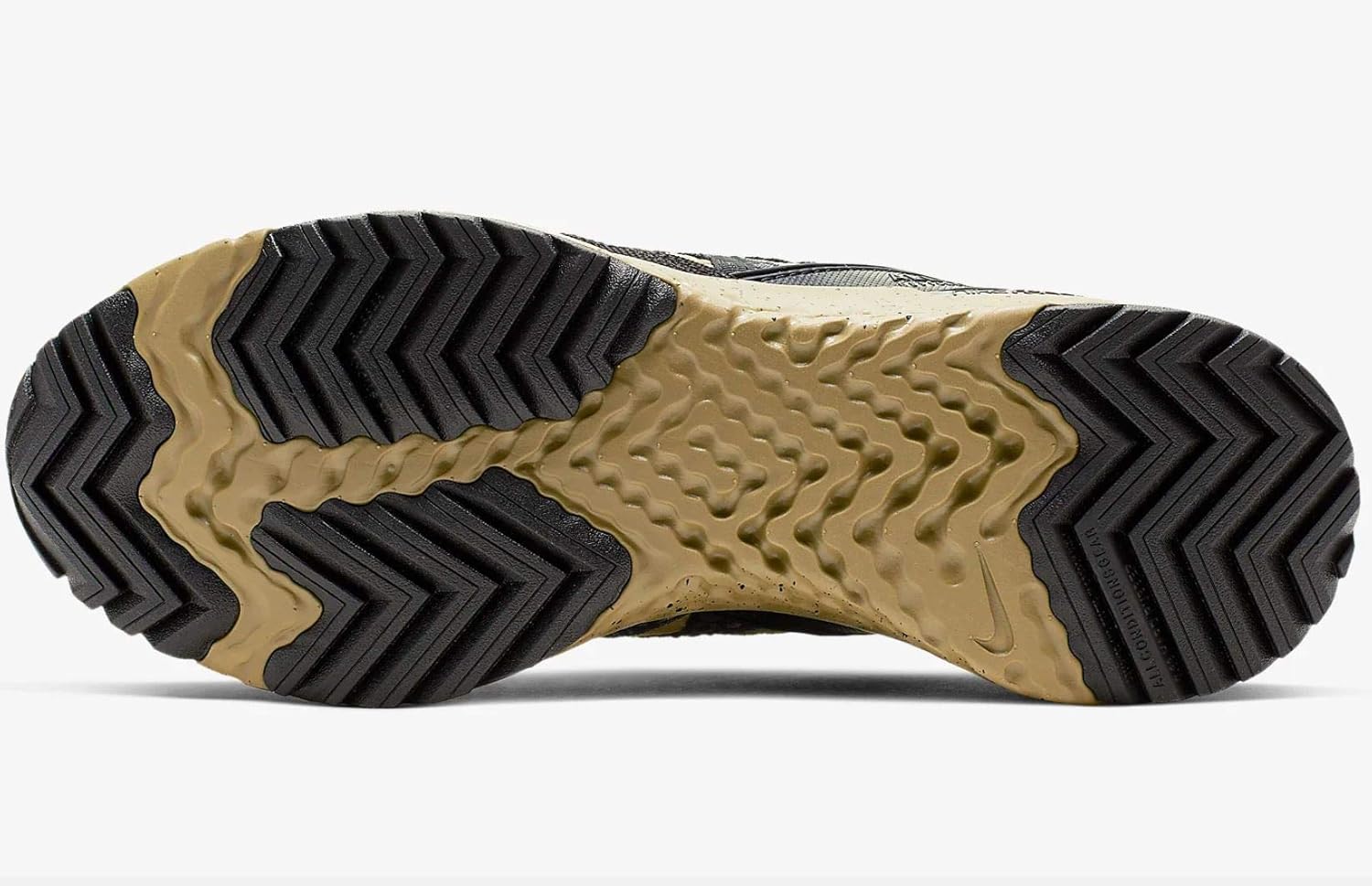 Мужские беговые кроссовки Nike для трейл-раннинга, бежевый — фото 4