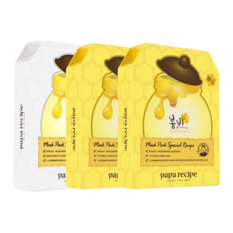 Набор Papa Recipe — Тканевых масок Spring Rain Mel Facial Mask Stabilizing Brightening