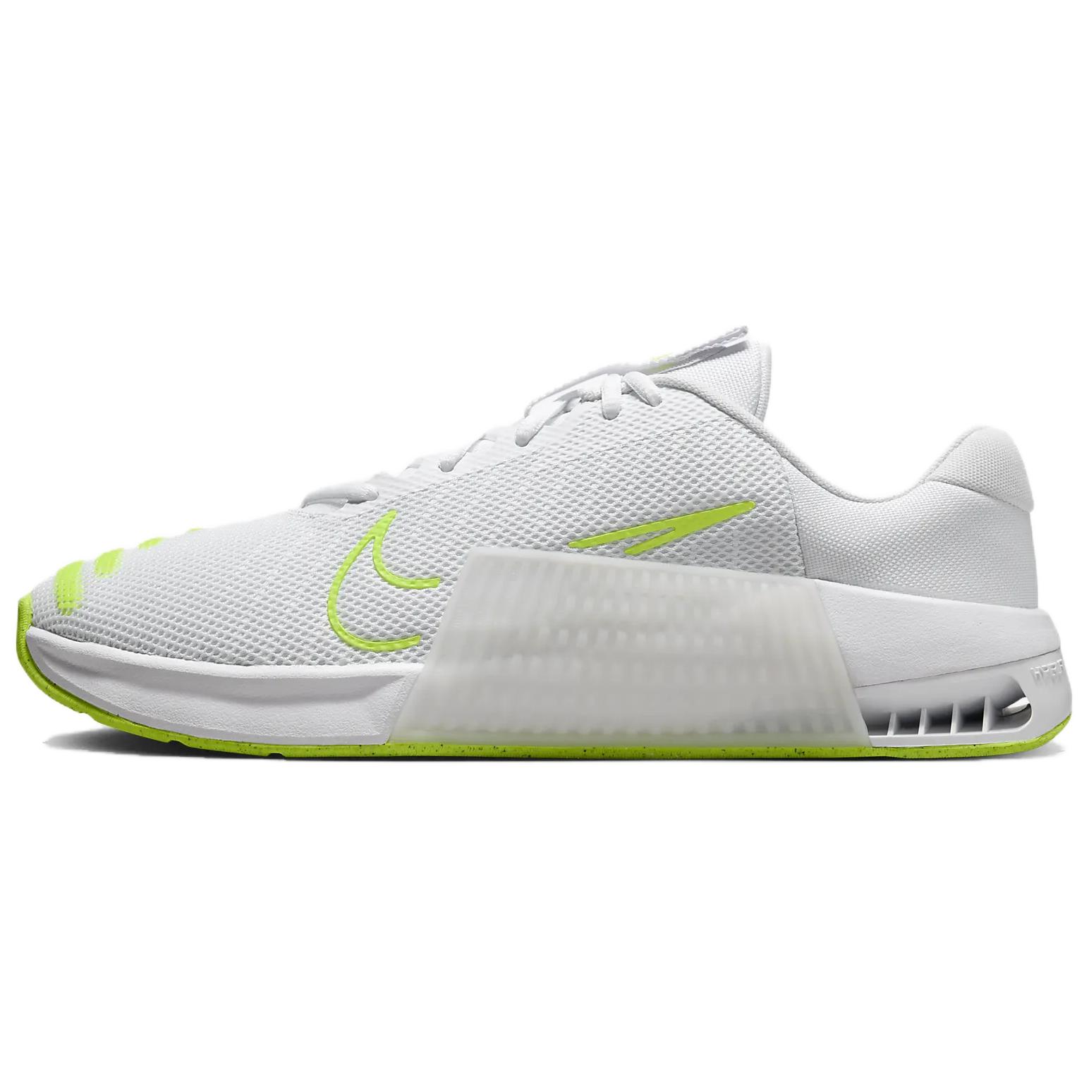 

Nike Кроссовки Metcon 9 с низким верхом, противоскользящие, износостойкие, белые, мужские