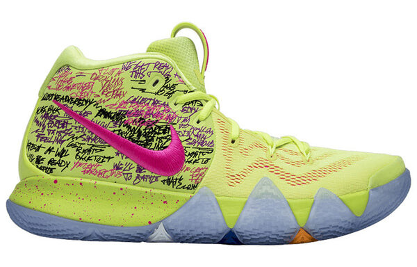 Кроссовки kyrie 4 ep 'confetti' Nike, мультиколор — фото 2