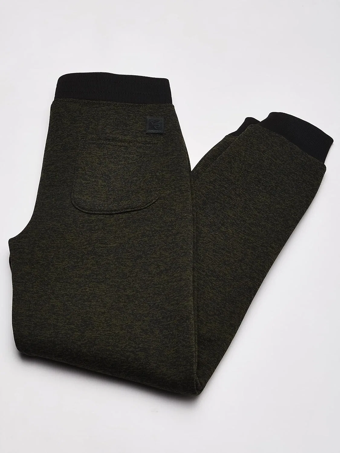 Спортивные брюки Southpole для мальчиков из флиса Active Basic, Marled Olive(New/Logo Patch) — фото 3