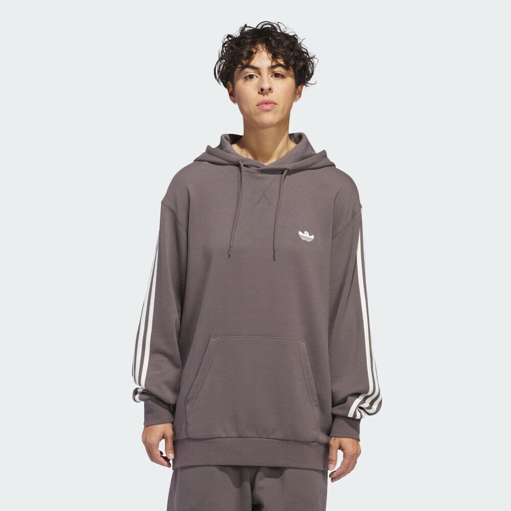 

Толстовка Adidas Shmoofoil Featherweight Parka, цвет Charcoal/White