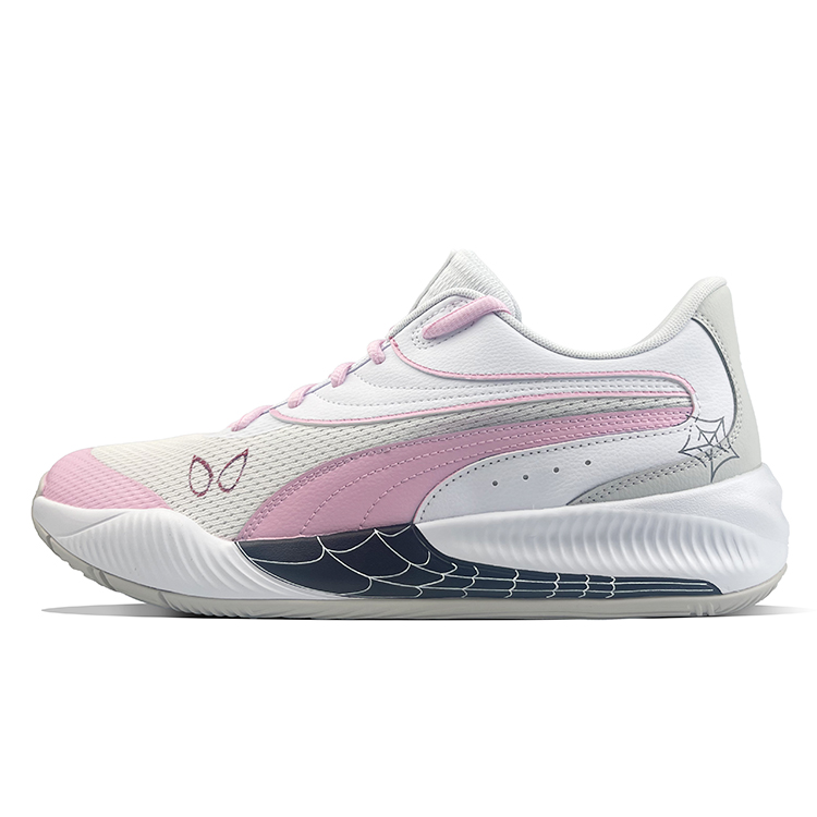 

Кроссовки для баскетбола Triple Unisex Low-top Pink/Black/White Puma