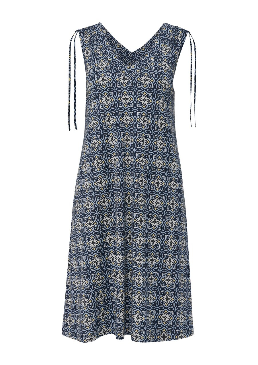

Летнее платье s.Oliver Summer Dress, темно-синий/светло-синий