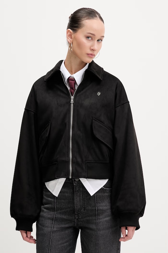 

Джинсовая куртка guess Guess Jeans, черный