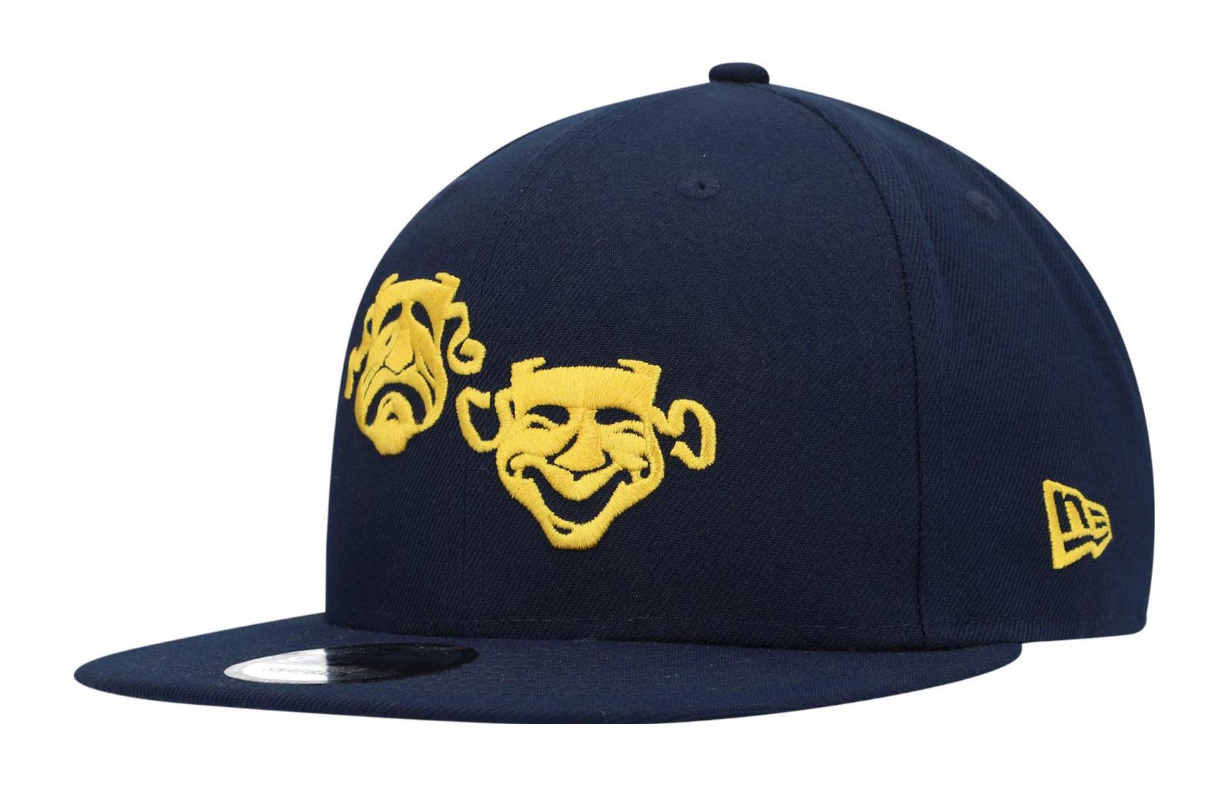 

New Era Хлопковая бейсболка унисекс тёмно-синяя, Dark Blue