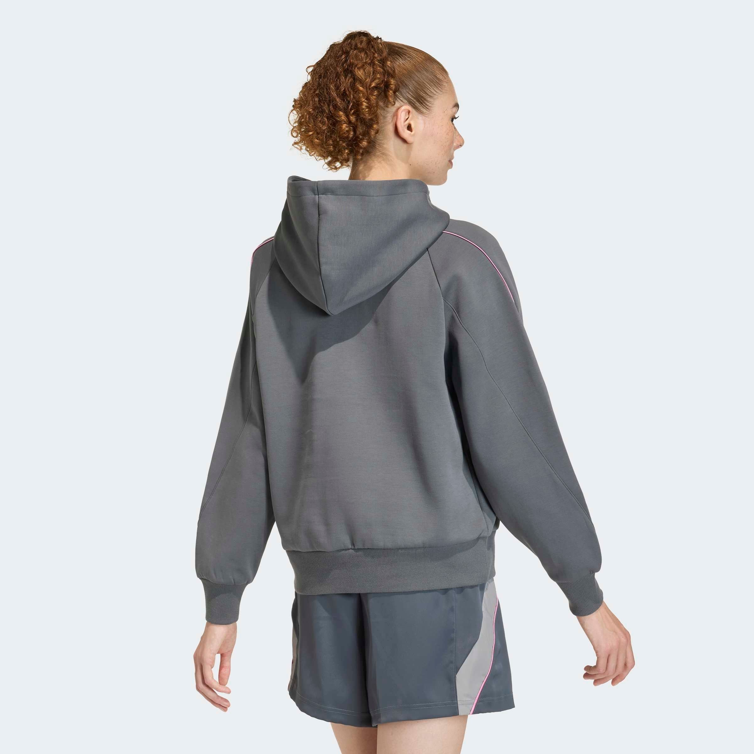 Adidas Sportswear Спортивный свитшот в базальтово-сером цвете — фото 3
