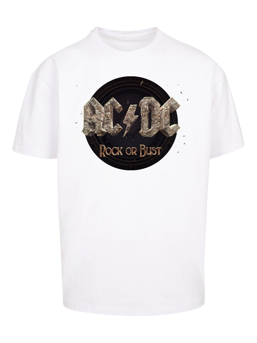 

Классическая футболка F4NT4STIC Shirt ACDC Rock Band Shirt Rock or Bust, белый