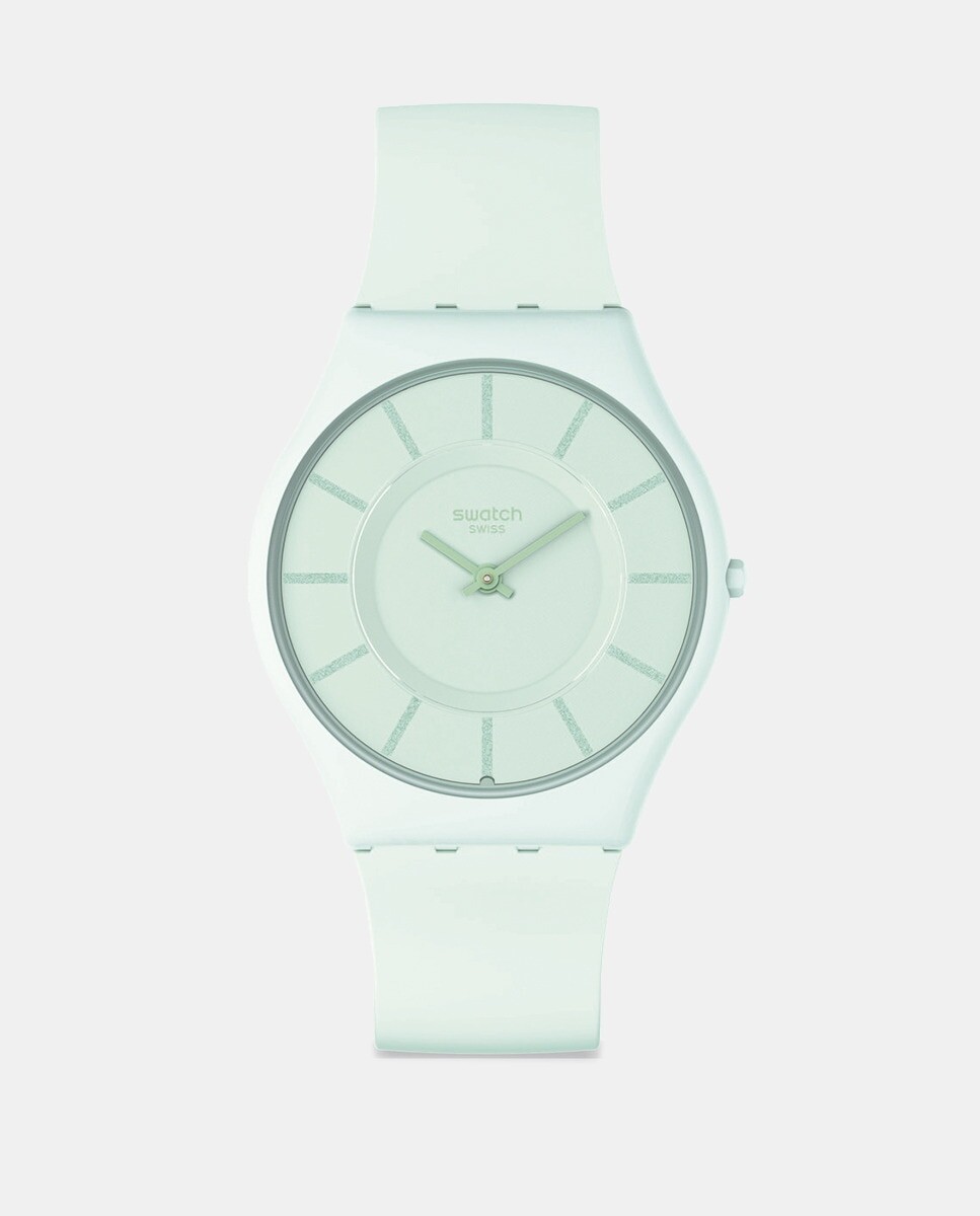 

SS08G107 Био-зеленые силиконовые женские часы Swatch, зеленый