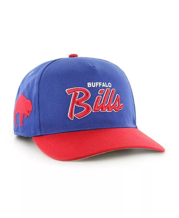 

Мужская королевская красная кепка Buffalo Bills Crosstown с двумя цветами и регулируемой посадкой '47 Brand