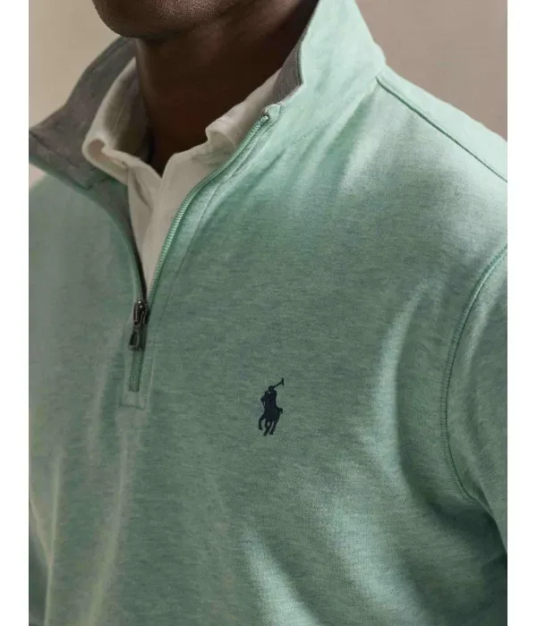 Толстовка regular fit Polo Ralph Lauren, мятный — фото 4
