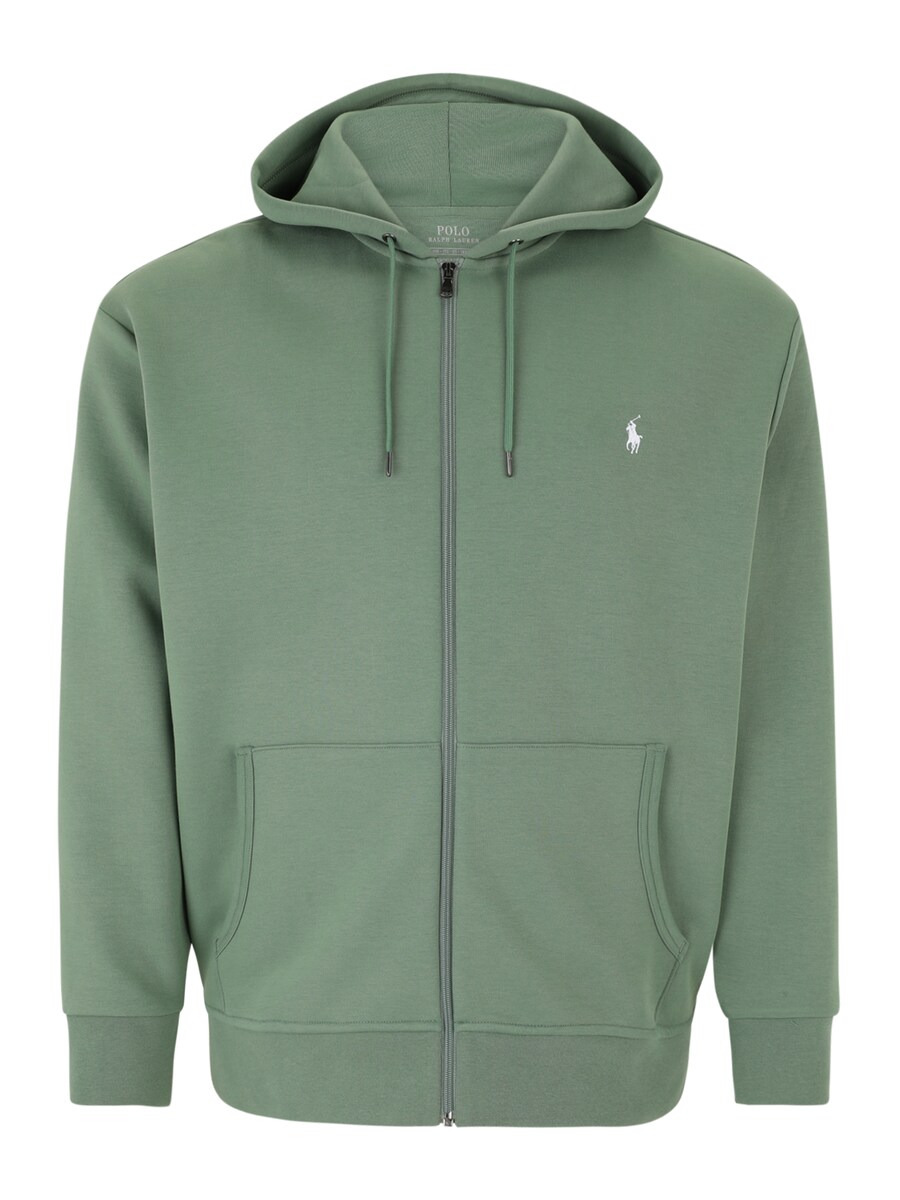 

Толстовка с капюшоном на молнии Polo Ralph Lauren Big & Tall, хаки
