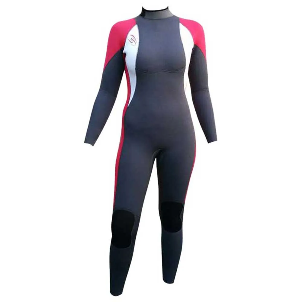 

Неопреновый костюм с длинными рукавами и молнией на спине Seland Izaro Woman, серый