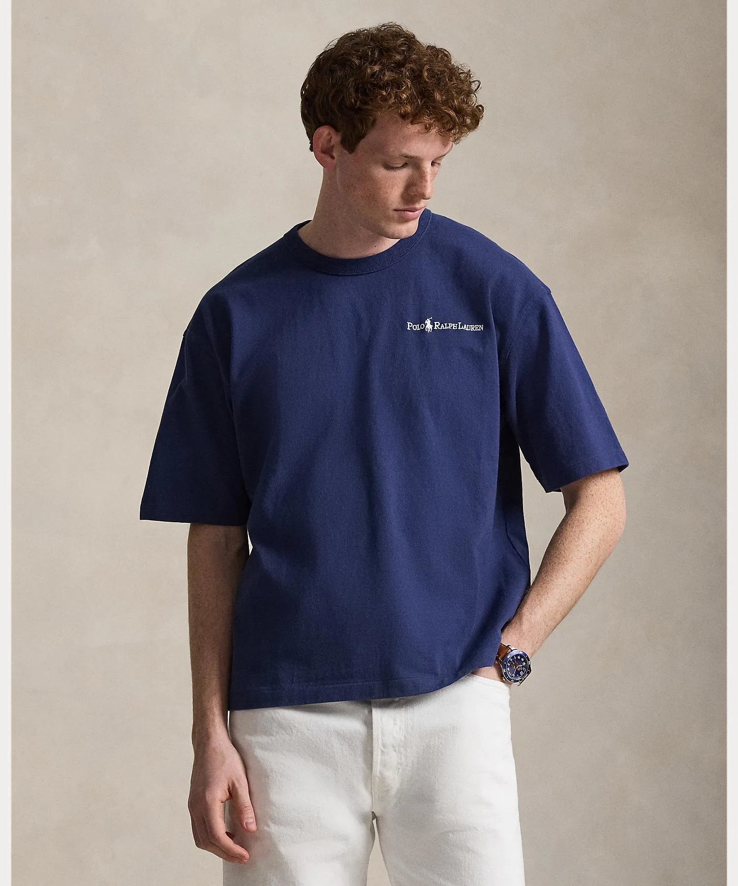 Мужская футболка Polo Ralph Lauren с логотипом