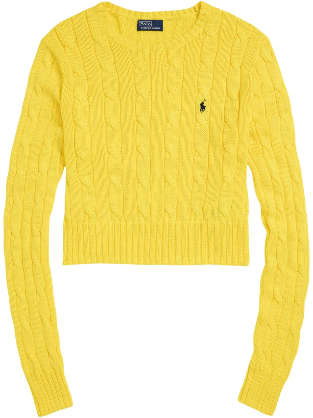 

Джемпер с вышивкой Polo Pony Polo Ralph Lauren, желтый