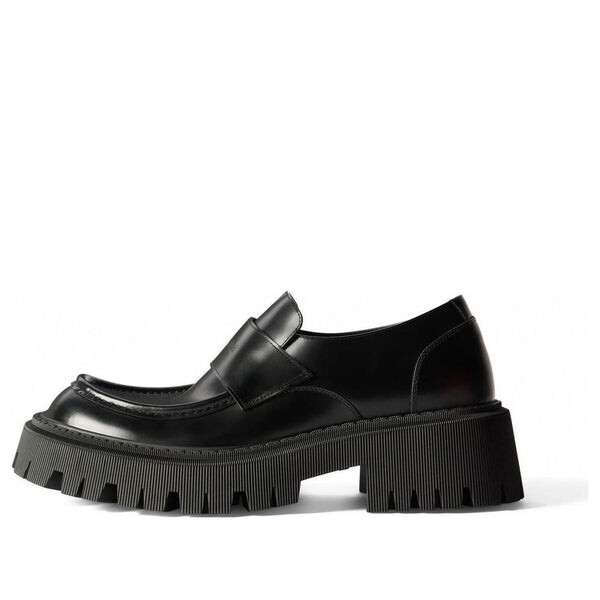 

Кроссовки tractor loafer shoes 'black smooth calfskin' Balenciaga, черный