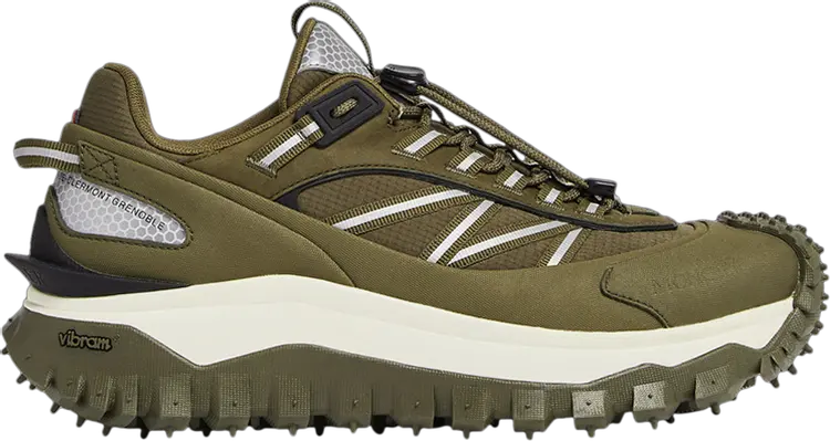 

Кроссовки Moncler Trailgrip Low 'Dark Green', зеленый
