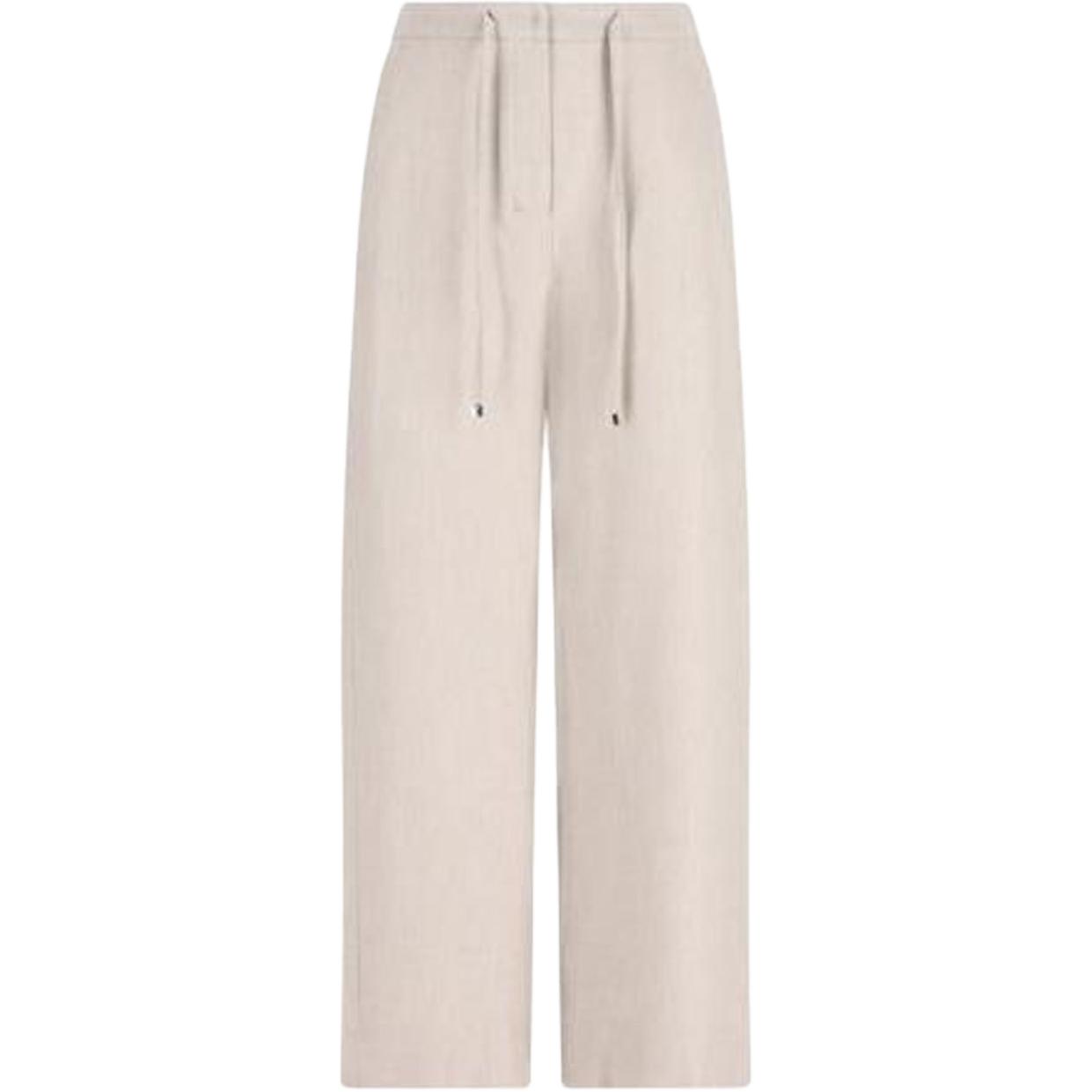 

Брюки с поясом на шнурке 'S MAX MARA, серый