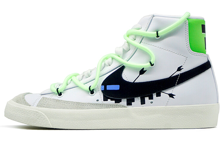 

Кроссовки Nike Blazer Skateboard Shoes Men Mid-Top White Black