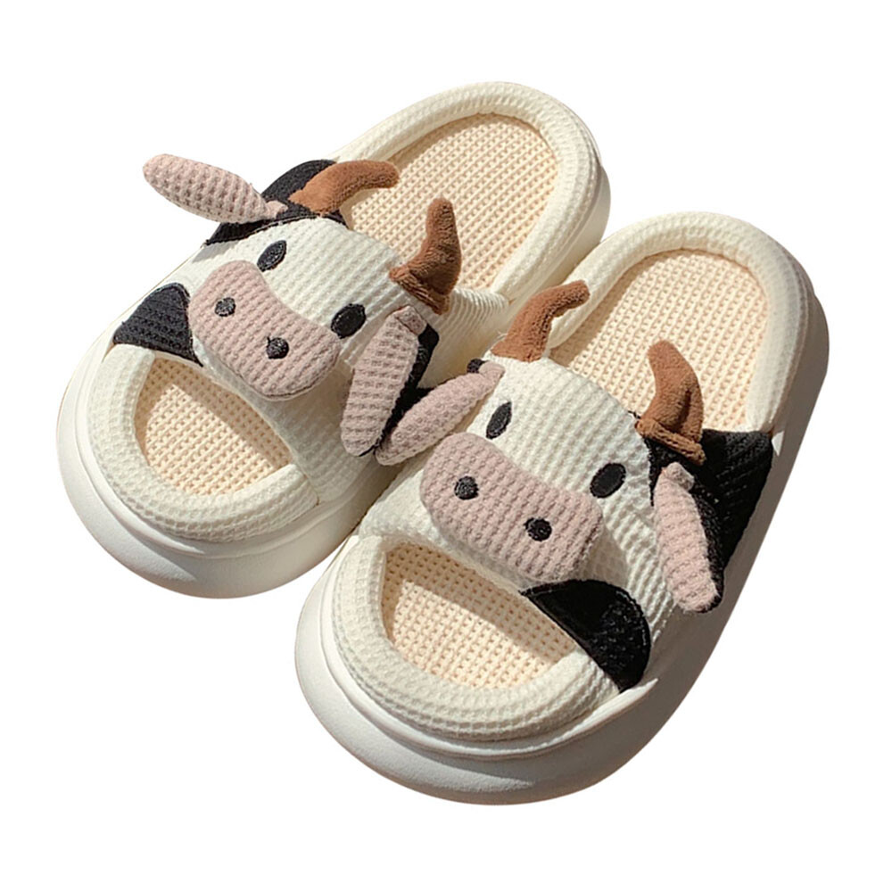 Бытовые тапочки тонкие полоски, цвет white [free pair of random socks]