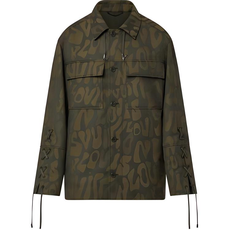 

Куртка Pre Owned 2010s Logo print Overshirt LOUIS VUITTON, Umber, Желтый, Куртка Pre Owned 2010s Logo print Overshirt LOUIS VUITTON, Umber