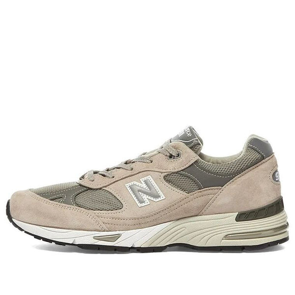 Кроссовки 991 made in england 'castlerock navy' New Balance, серый