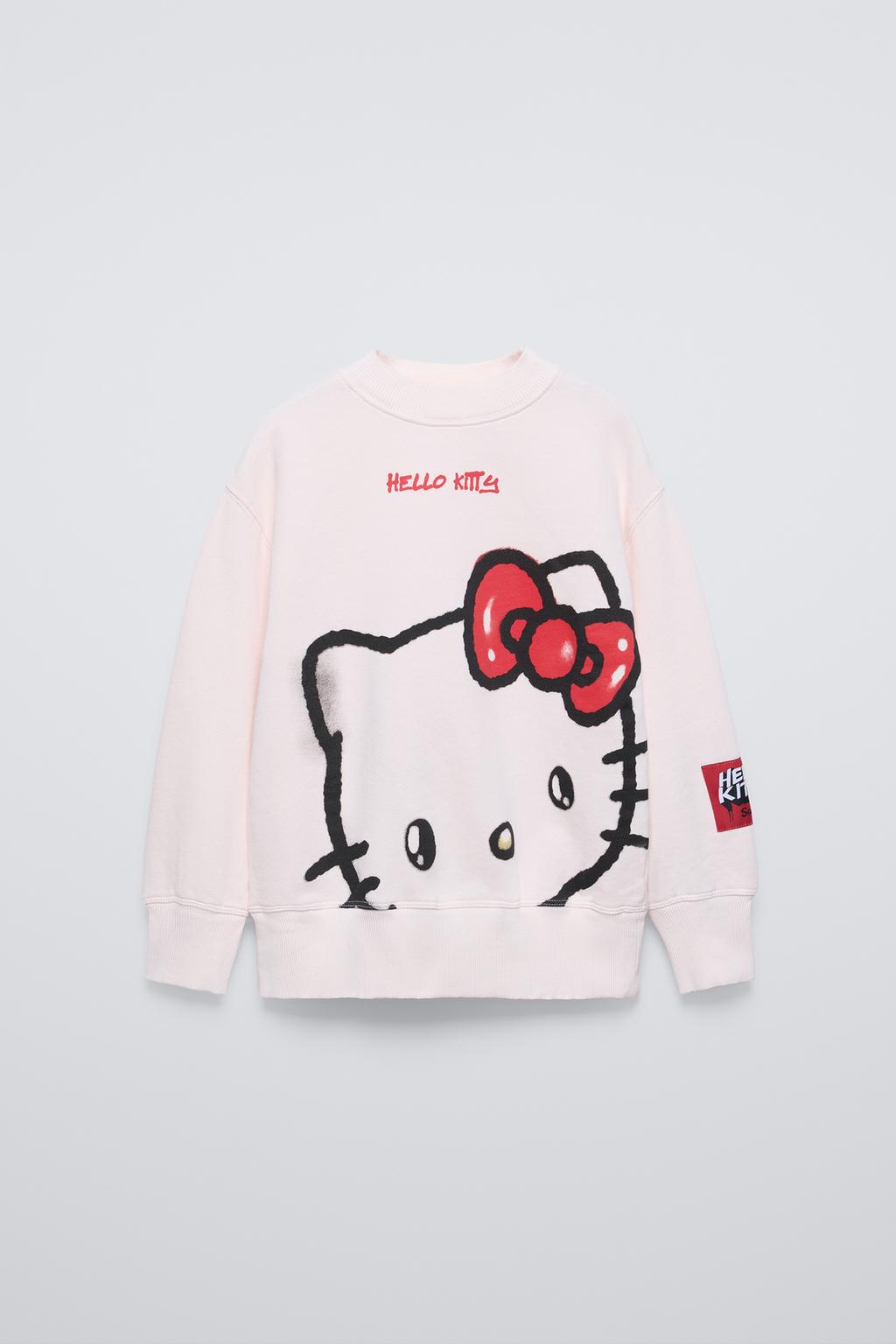 

Толстовка hello kitty ZARA, розовый