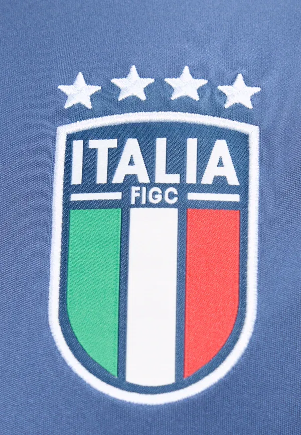 Футболка Adidas Originals Italy 26 away pre match national team wear, цвет ночной морской — фото 4